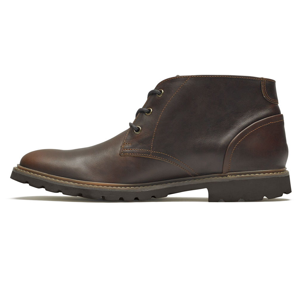 Rockport Singapore Mens Boots - Sharp & Ready Chukka Brown - SH1937845